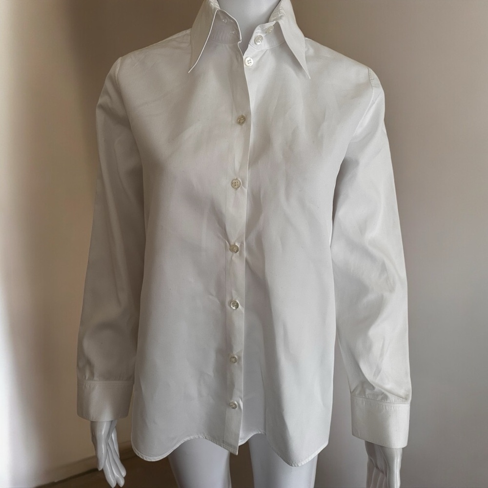 The Row White Button Down Shirt - Picture 4 of 8